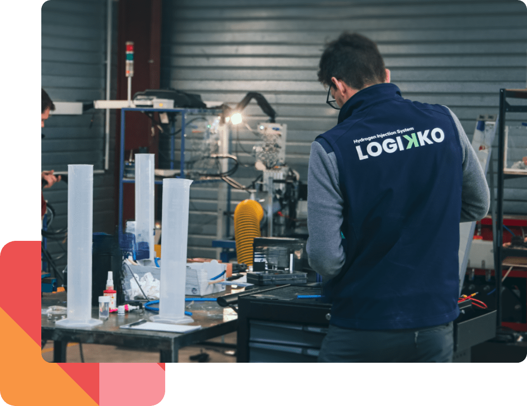 Création de contenus graphiques pour Logikko à Bordeaux.